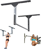 Heavy-Duty Pull-Up Bar – Ceiling or Wall Mount – Gym-Quality Steel, 600 Lb Capacity – Fits 9 Ft Ceilings